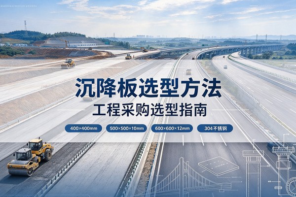 百色沉降板选择方法