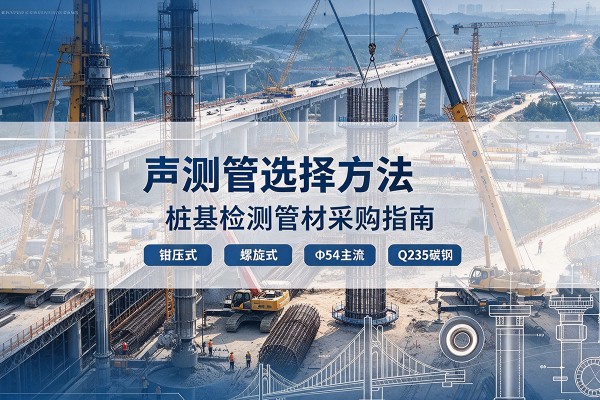 百色声测管选型标准