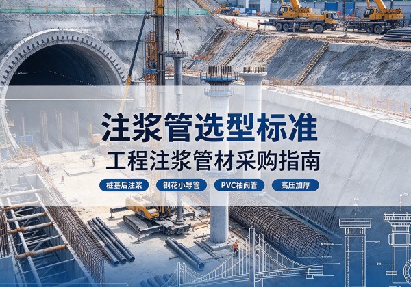 百色注浆管选型标准
